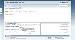 Desktop Screenshot of forum.lebhr.com